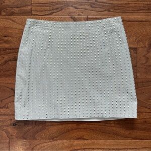H&M studded mini skirt